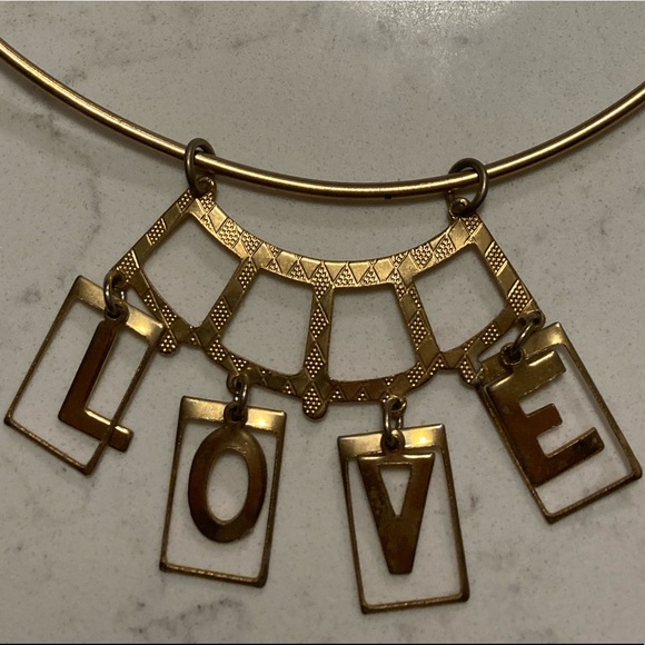 Jewelry - Vintage 1970’s LOVE choker necklace